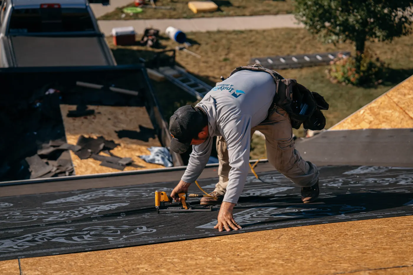 Commercial roof inspection documented in Glenwood