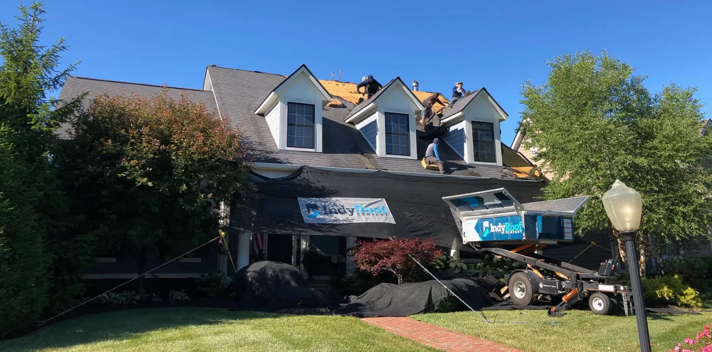 Flashing and seam work in Glenwood